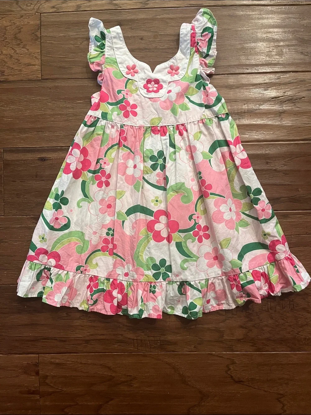 Gymboree Floral Mermaid Dress Size 3T